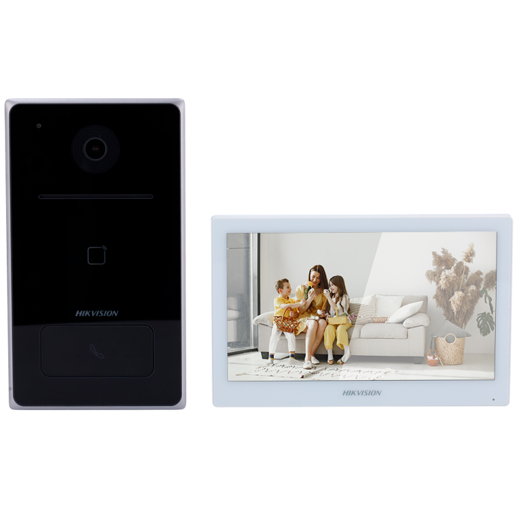 Kit videoportero IP Hikvision DS-KIS608-P - 2MP 7"