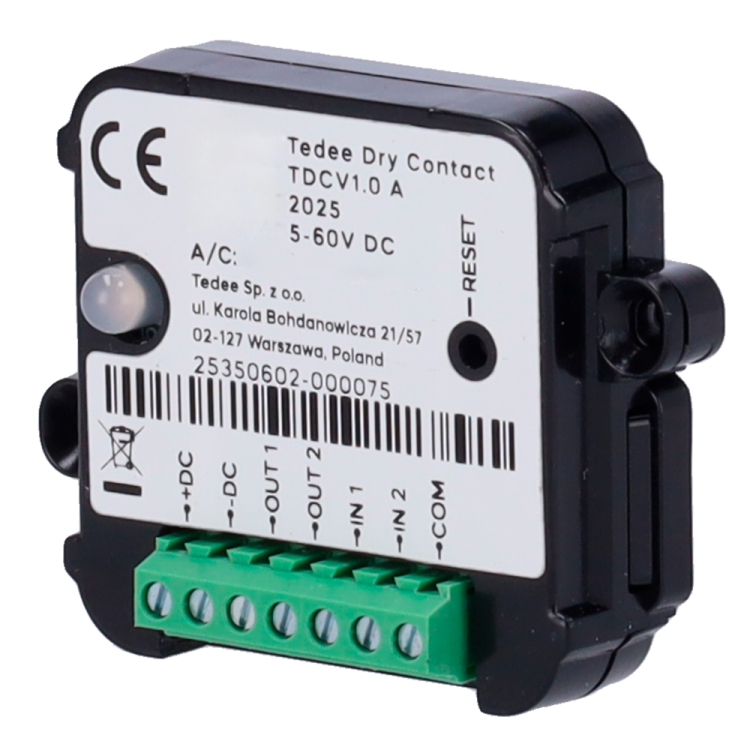 Módulo E/S Tedee TEDEE-DRYCONTACT - Bluetooth
