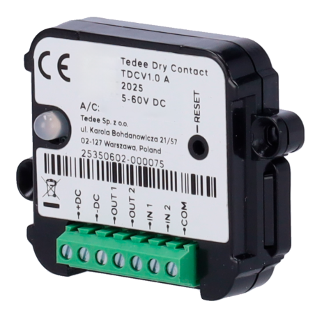 Módulo E/S Tedee TEDEE-DRYCONTACT - Bluetooth
