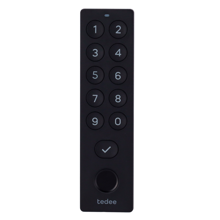 Teclado biométrico Tedee TEDEE-KEYPADPRO - huella y PIN