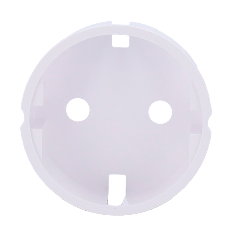 Tapa lateral enchufe Ajax AJ-SIDECOVER-W - Tipo F, compatible OutletCore Basic, interior