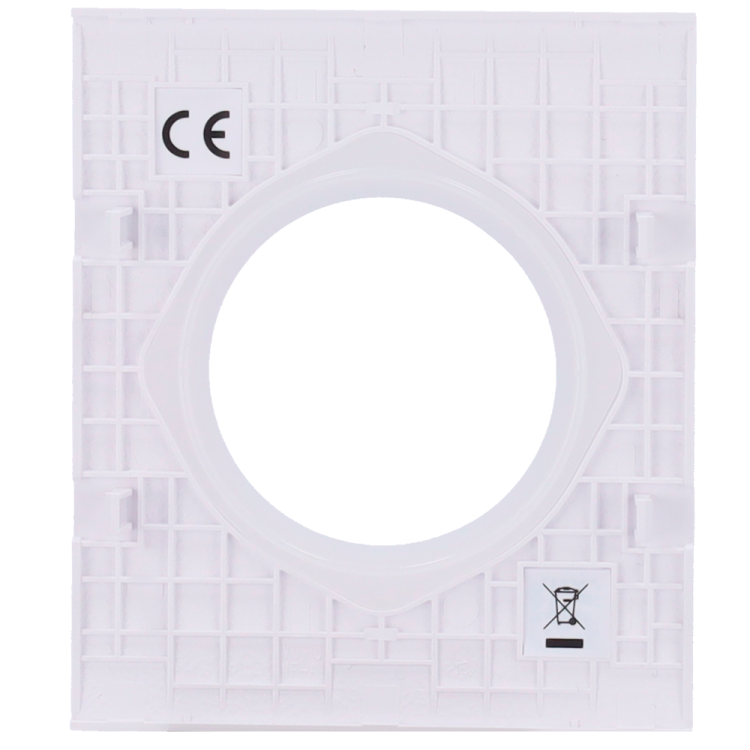 Tapa central enchufe Ajax AJ-CENTERCOVER-W - Tipo F
