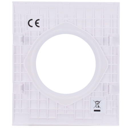 Tapa central enchufe Ajax AJ-CENTERCOVER-W - Tipo F