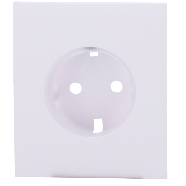 Tapa central enchufe Ajax AJ-CENTERCOVER-W - Tipo F