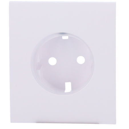 Tapa central enchufe Ajax AJ-CENTERCOVER-W - Tipo F