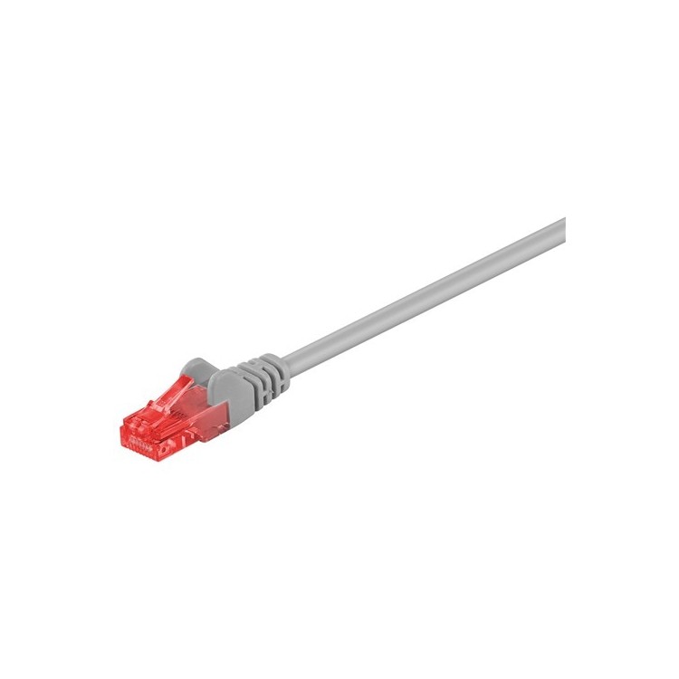 Latiguillo Cat 6 UTP 2mts. Gris