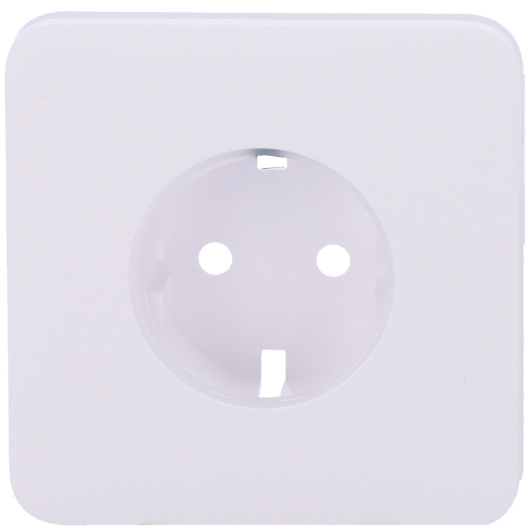 Tapa frontal enchufe Ajax AJ-SOLOCOVER-W