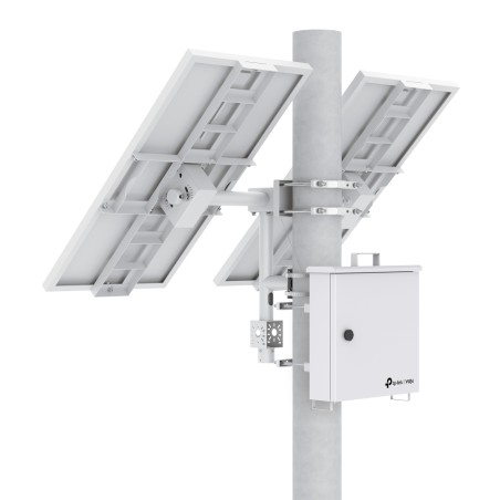 Soporte panel solar 180W VIGI TP-Link VIGI 180W Solar Mount - acero galvanizado, ajuste 5-55°, poste