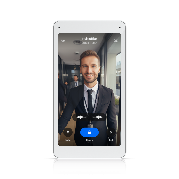 Monitor Intercom Ubiquiti UA-Intercom-Viewer - PoE, 5", audio