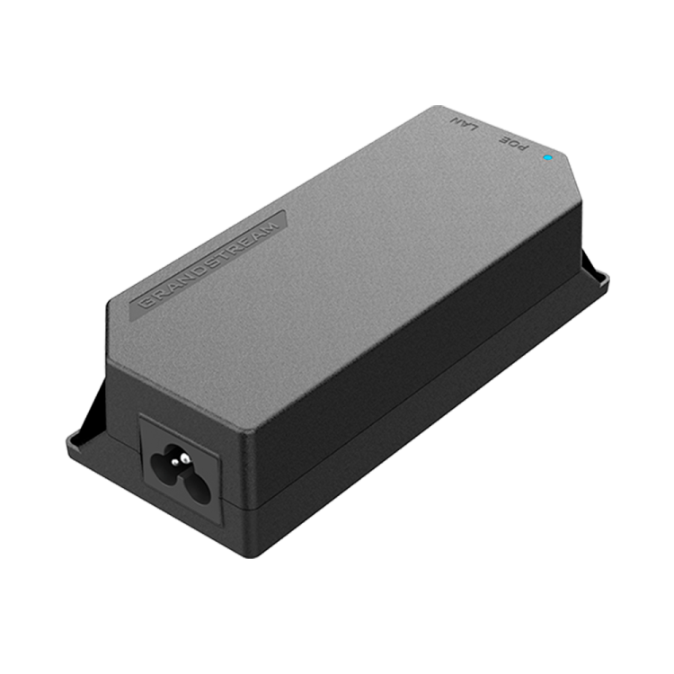 Inyector PoE 30W 2.5GbE Grandstream GS-POE30W-MG - 802.3af/at, 54V, plug and play