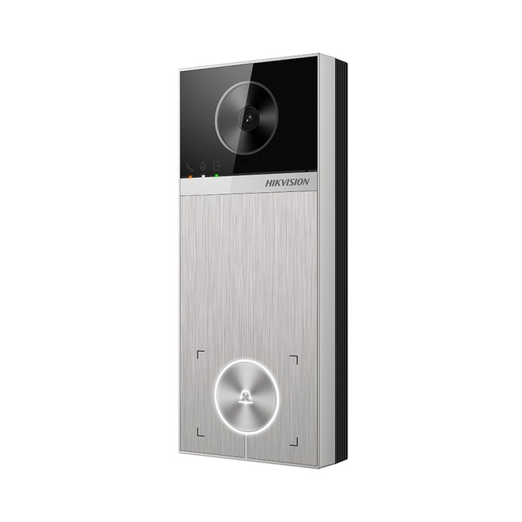 Videoportero IP Hikvision DS-KV6114-MWBE1 - 2MP, WiFi, Lector Mifare, PoE