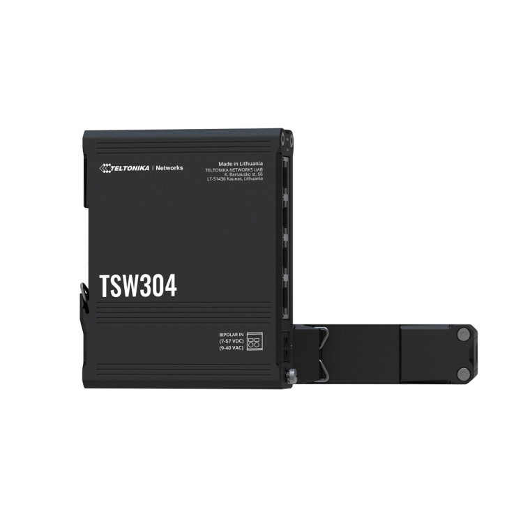 Switch de 8 puertos 10/100/1000 POE 240W +  x2 SFP, Industrial. Alimentación DC 7 V - 57 V