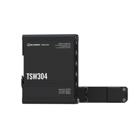 Switch de 8 puertos 10/100/1000 POE 240W +  x2 SFP, Industrial. Alimentación DC 7 V - 57 V