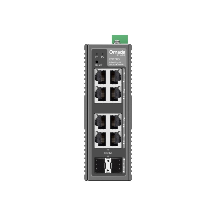 Switch industrial Omada IES208G 8 puertos Gigabit