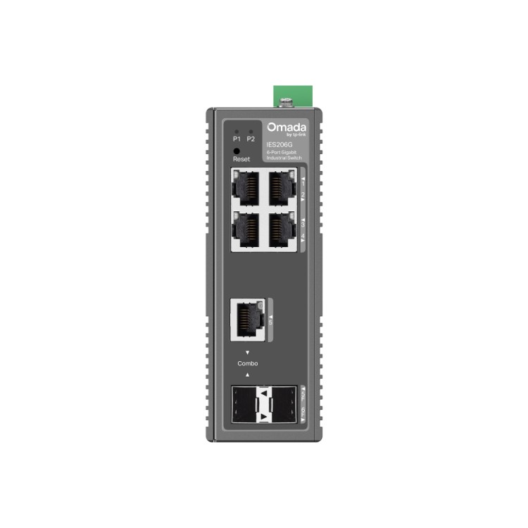 Switch industrial Omada IES206G 6 puertos Gigabit