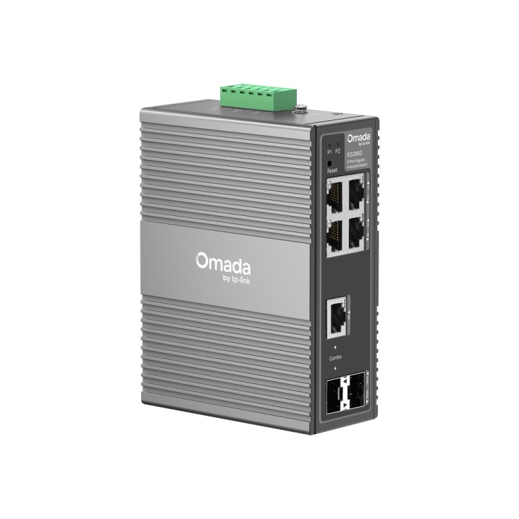 Switch industrial Omada IES206G 6 puertos Gigabit