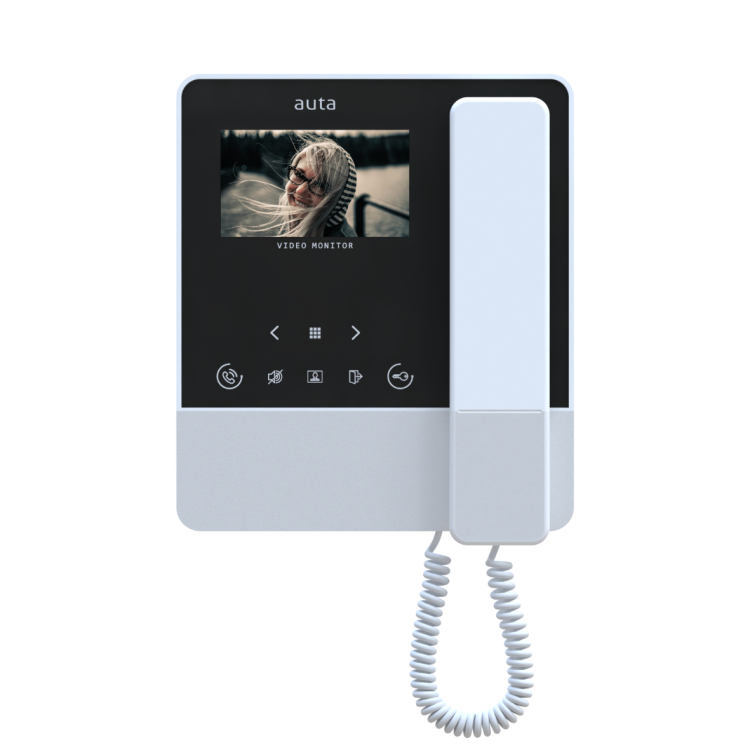 Monitor videoportero AUTA 751851 - 4.3" táctil coaxial