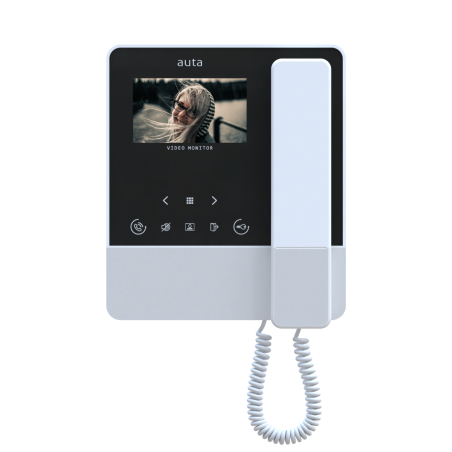 Monitor videoportero AUTA 751851 - 4.3" táctil coaxial
