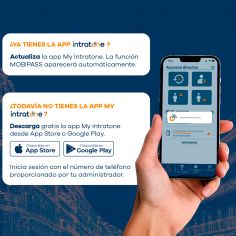 Mobipass para controles de acceso Intratone. 25-0037