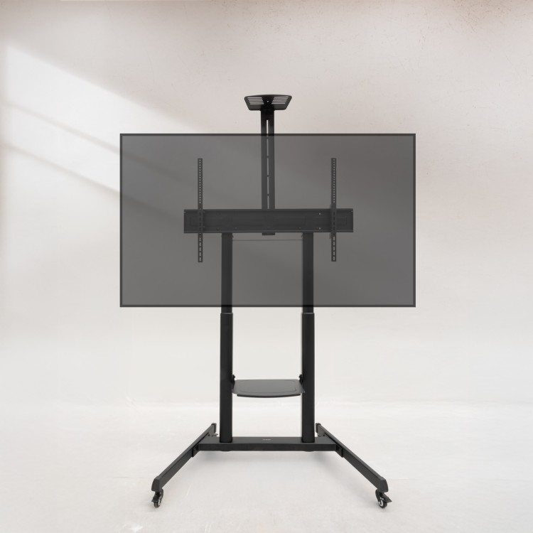 Soporte TV suelo 60-100 Tooq FS20406HM-B con ruedas