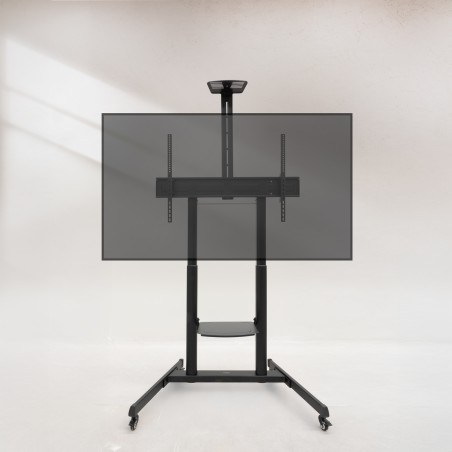 Soporte TV suelo 60-100 Tooq FS20406HM-B con ruedas