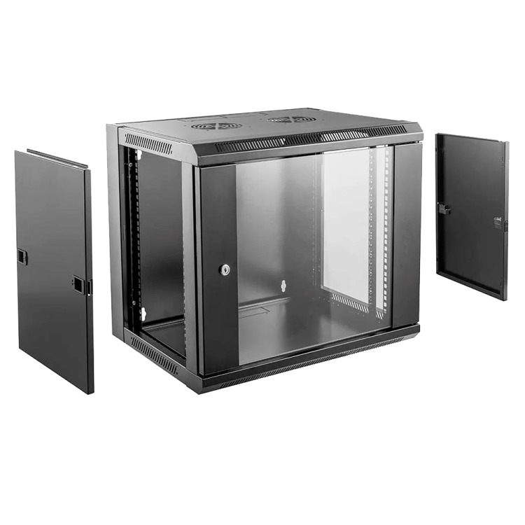 Armario rack mural 19" Kelvo KE-R12-F600-D - 12U