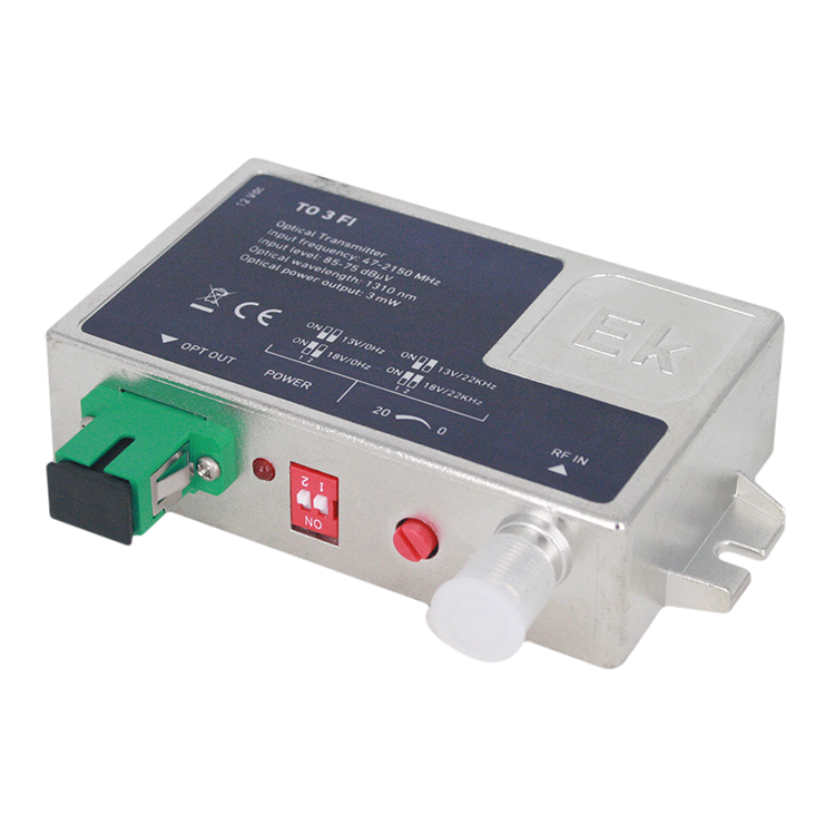 Transmisor óptico EKSELANS TO 3 FI - TV y SAT 2150 MHz