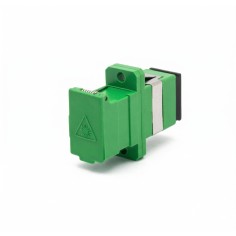 Adaptador de fibra óptica monomodo simplex Kelvo KE-ADAP-SX-SCA+