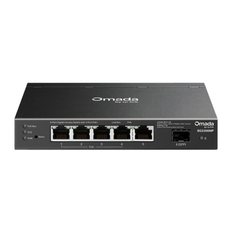 Switch PoE TP-Link SG2206MP - 6 puertos Gigabit gestionable