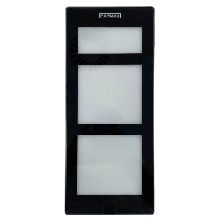 Placa directorio Fermax 7702 - para Placa Cora S6, para anotar nombres, iluminación