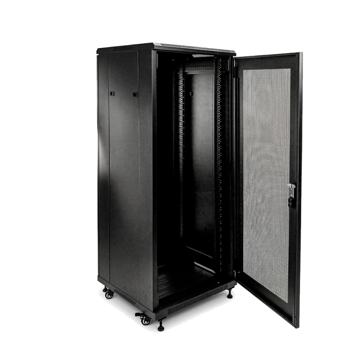 Armario rack Kelvo KE-R42-F600-S-M - 42U 600mm puerta perforada