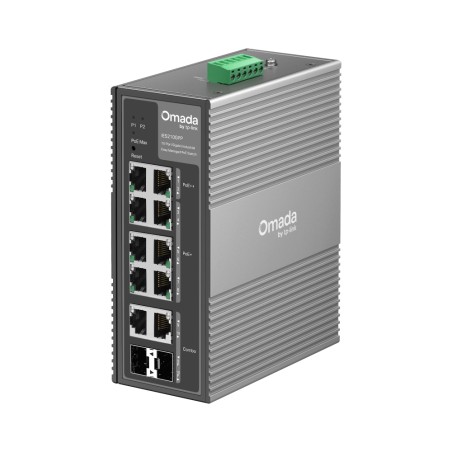 Switch industrial TP-Link IES210GPP - 10 puertos PoE++ 240W