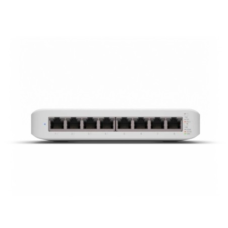 Unifi Switch Ubiquiti USW-LITE-8-POE - 8 puertos, 4 PoE+, 52 W, fanless