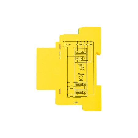 Controlador iluminación Shelly Pro RGBWW PM - 5 canales, DIN, WiFi, LAN, Bluetooth