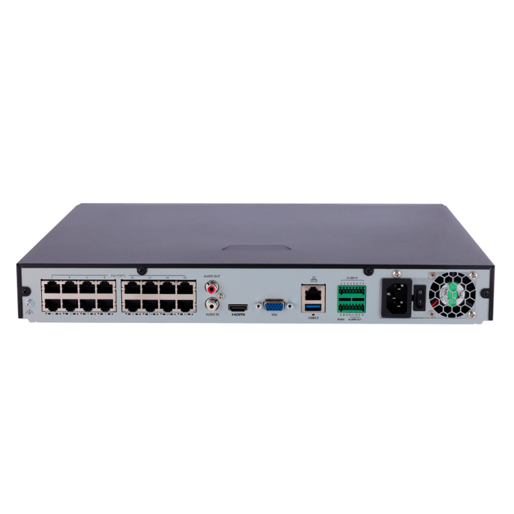 Grabador NVR Uniview UV-NVR502-08B-P8 - 8 canales PoE 4K