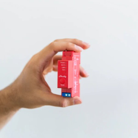 Rele inteligente Shelly Pro 1PM - 1 canal DIN medicion