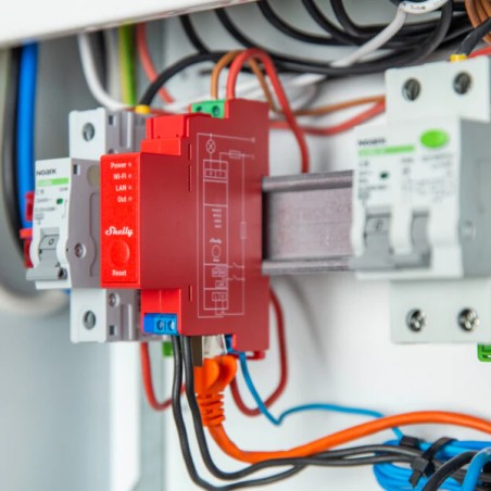 Rele inteligente Shelly Pro 1PM - 1 canal DIN medicion