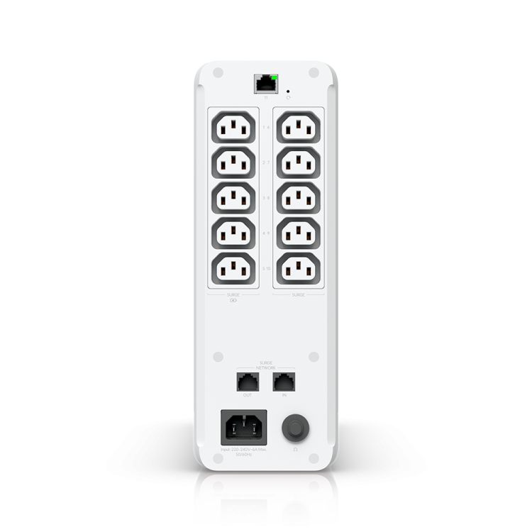 SAI Ubiquiti UPS-TOWER - 1000VA 600W 10 tomas UniFi