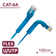 latiguillo red Cat6A Safire UTP6A-FLEX-1B