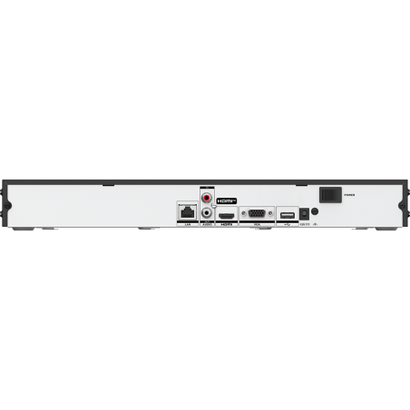 Grabador NVR Hikvision HiWatch HWN-4216MH - 16 Canales, 4K, H.265+, 2 Bahías SATA