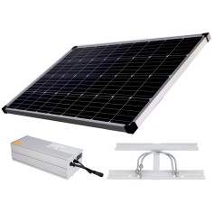 Sistema alimentación solar Safire SF-SOLARKIT-BATT-1280WH - 1280Wh, panel 200W, MPPT, 12/24V, IP67