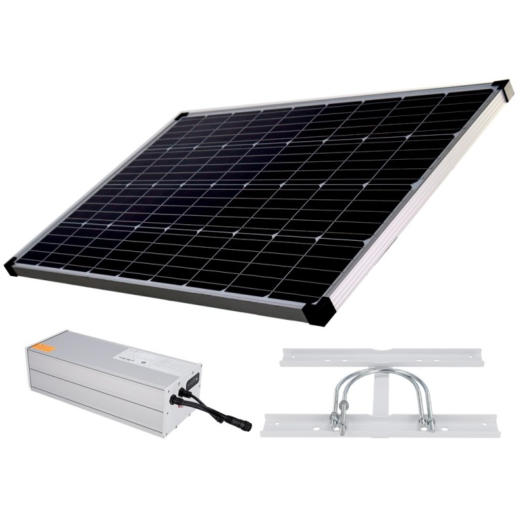 Sistema alimentación solar Safire SF-SOLARKIT-BATT-1280WH - 1280Wh, panel 200W, MPPT, 12/24V, IP67