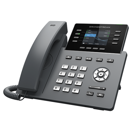Telefono IP Grandstream GRP2624 - 8 lineas WiFi6 Bluetooth