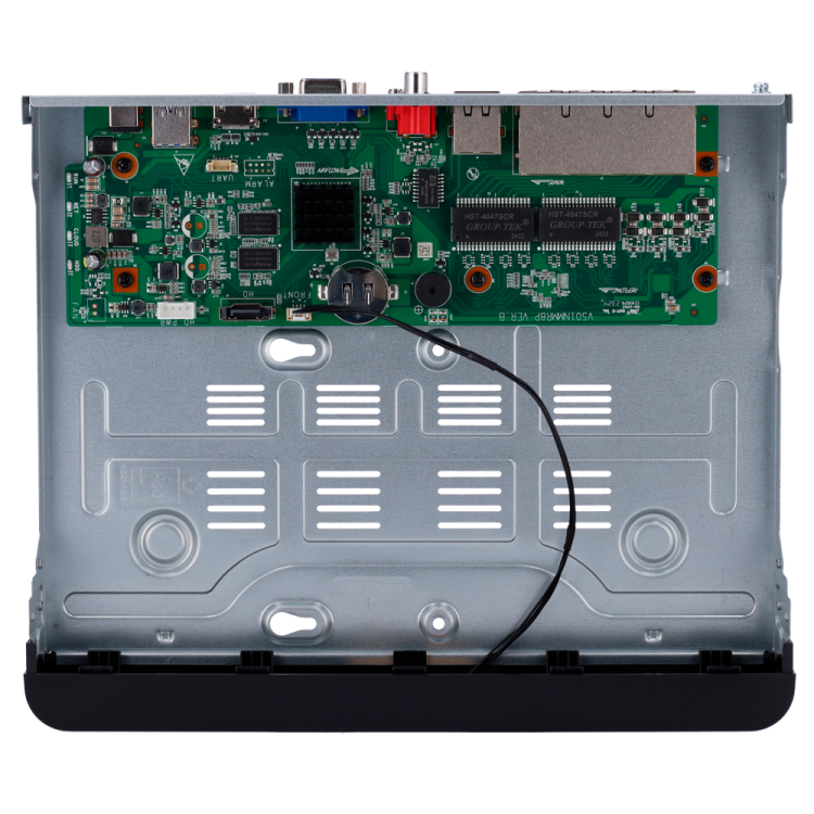 NVR 8CH Uniview UV-NVR301-08B-P8-IQ - PoE 80Mbps IA 12MP