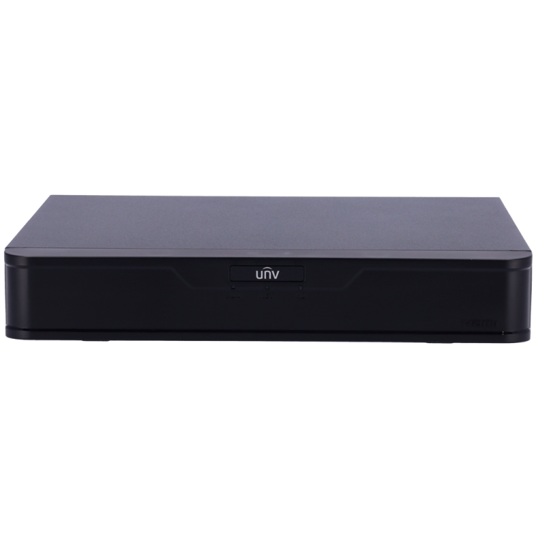 NVR 8CH Uniview UV-NVR301-08B-P8-IQ - PoE 80Mbps IA 12MP