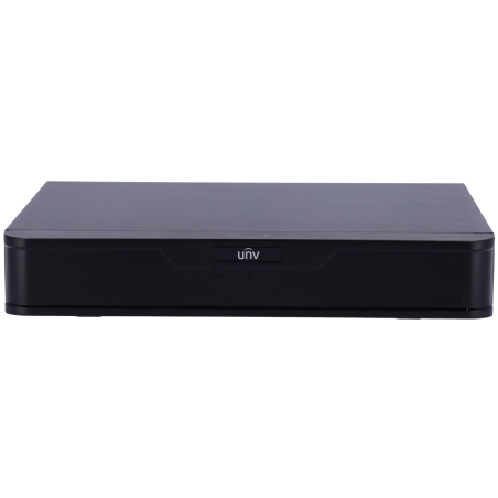 NVR 8CH Uniview UV-NVR301-08B-P8-IQ - PoE 80Mbps IA 12MP