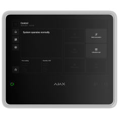 Panel de Incendio Ajax AJ-EN54-FIREHUB-W - Certificado EN54
