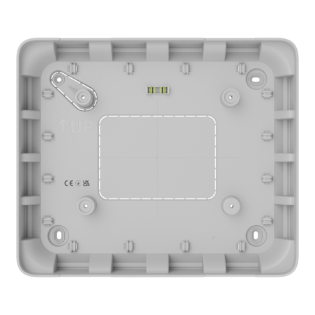 Caja superficie Ajax AJ-EN54-GLANDBOX-W - FireHub, interior, antisabotaje