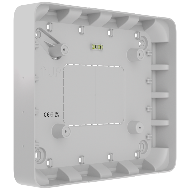 Caja superficie Ajax AJ-EN54-GLANDBOX-W - FireHub, interior, antisabotaje