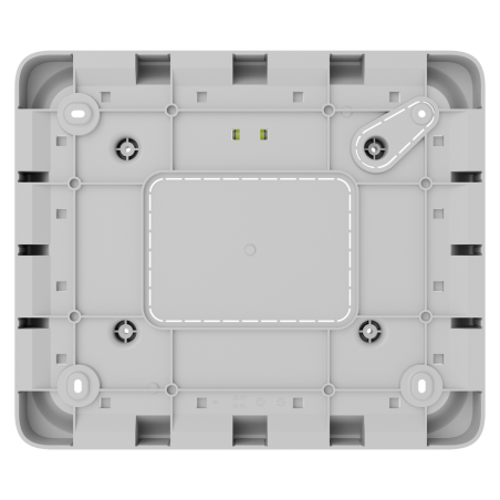 Caja superficie Ajax AJ-EN54-GLANDBOX-W - FireHub, interior, antisabotaje